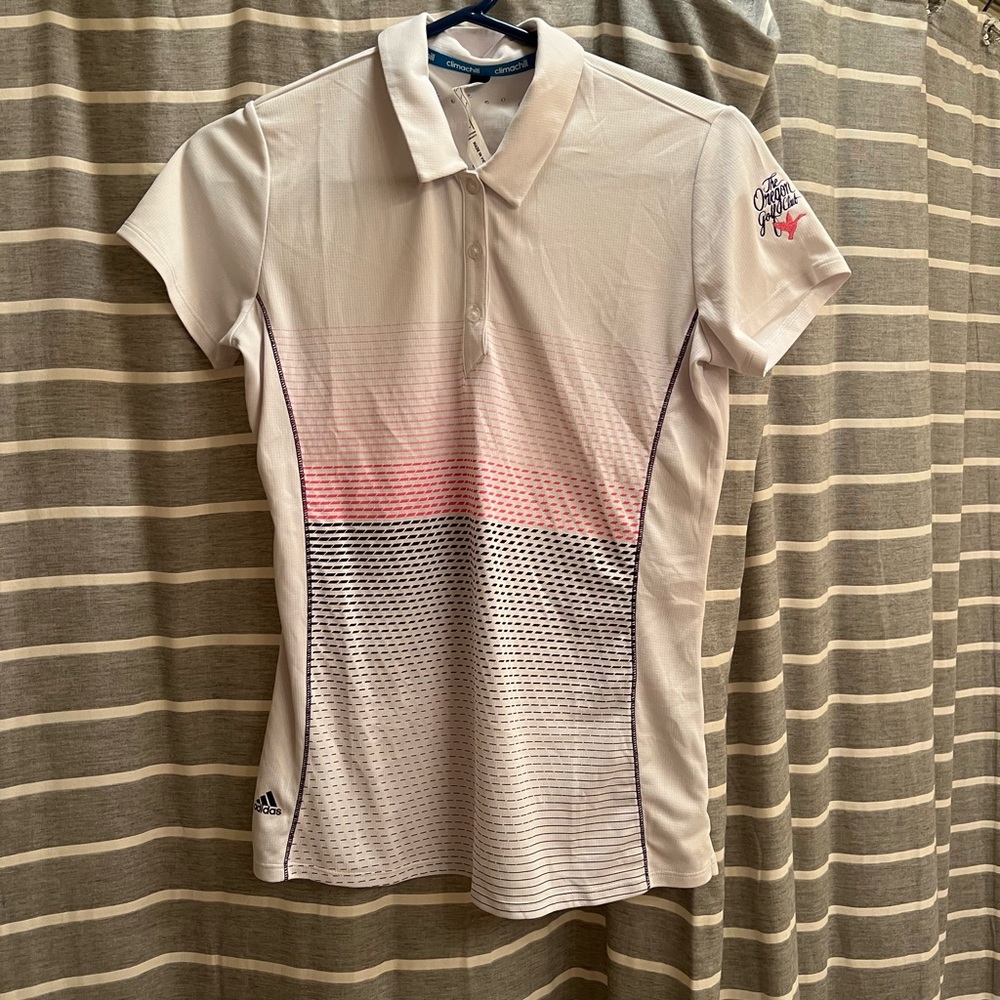 Oregon Golf Club adidas women’s golf shirt